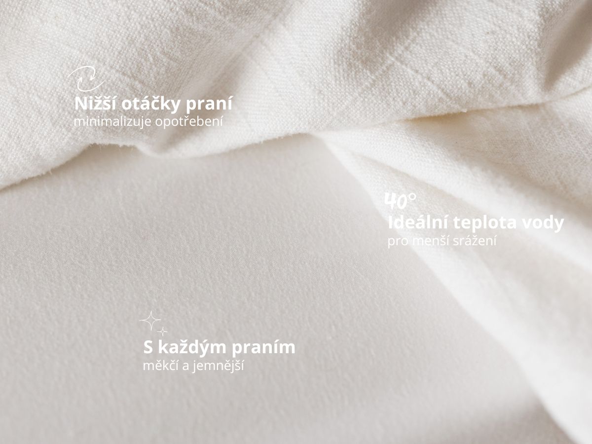 Nižší otáčky praní